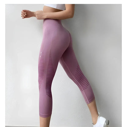  Leggings Sportivi con Ampia Vita