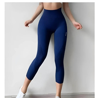  Leggings Sportivi con Ampia Vita