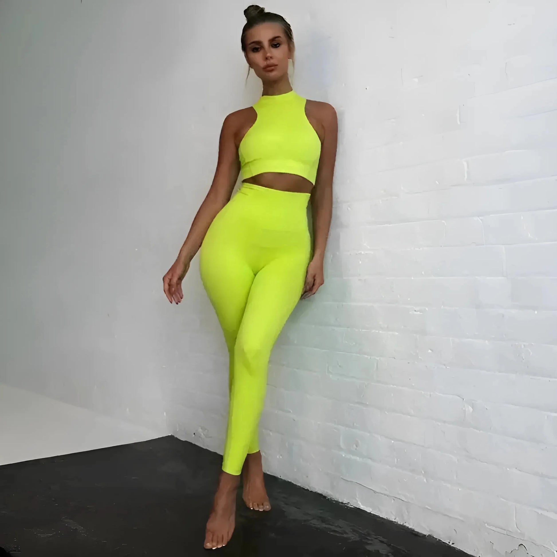 Giallo Set Sportivo Neon