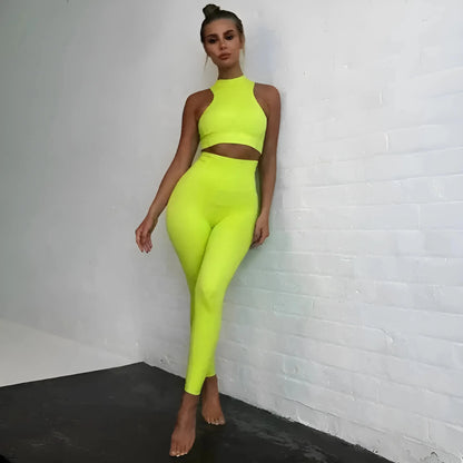 Giallo Set Sportivo Neon